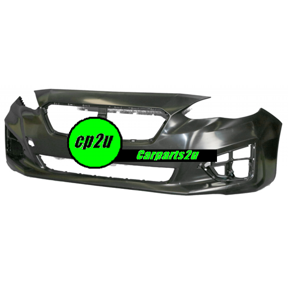 FRONT BUMPER TO SUIT SUBARU IMPREZA G5 2.0I 2.0-L 2.0I PREMIUM 1/2017–CURRENT