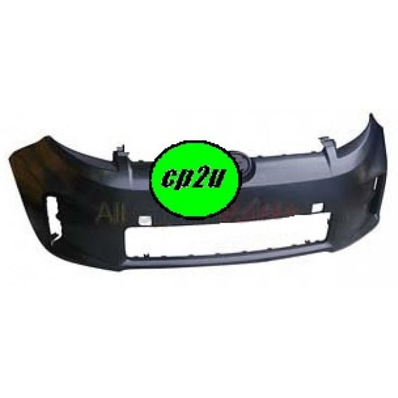 FRONT BUMPER TO SUIT TOYOTA RUKUS AZE151R WAGON 3/2010–CURRENT