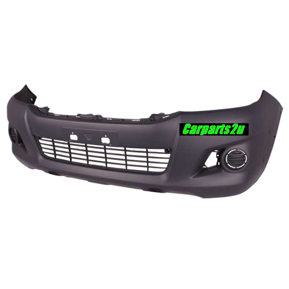 FRONT BUMPER TO SUIT TOYOTA HILUX UTILITY SR SR5 7/2011–4/2015