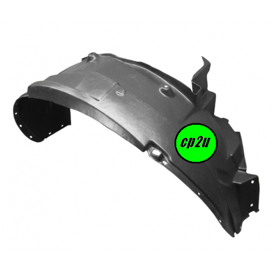 RIGHT INNER GUARD LINER TO SUIT FORD RANGER PX UTILITY 9/2011–6/2015