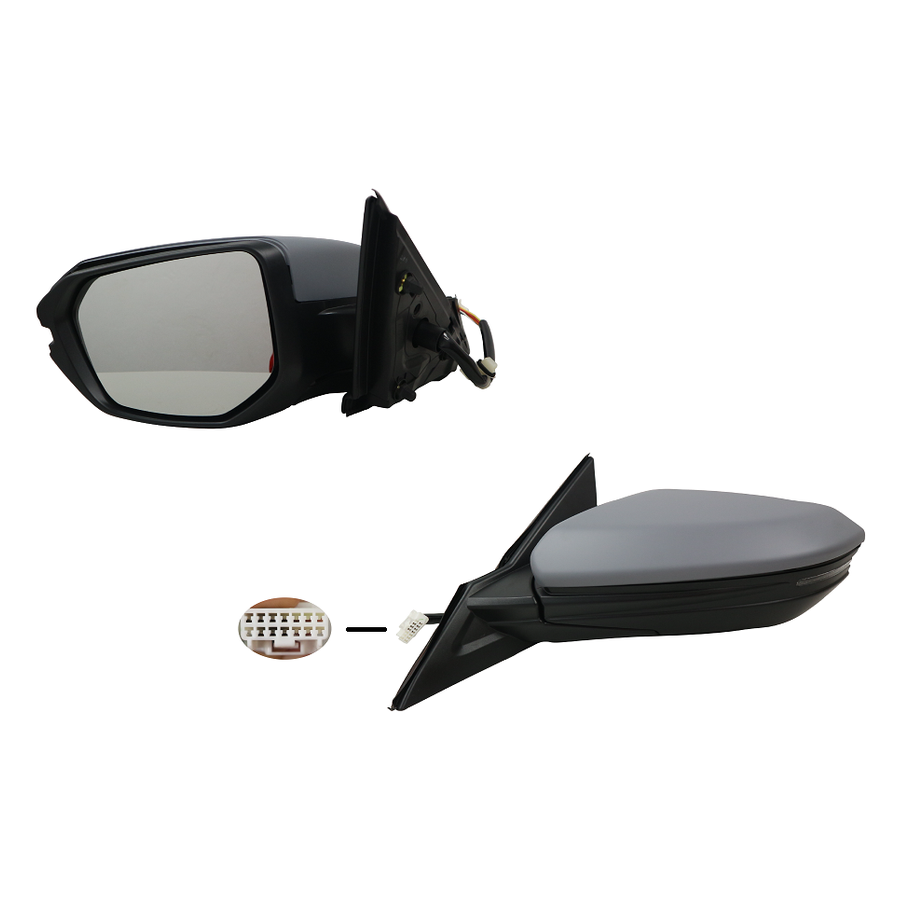 LEFT FRONT DOOR MIRROR TO SUIT HONDA CIVIC FC FK 6/2016–10/2021