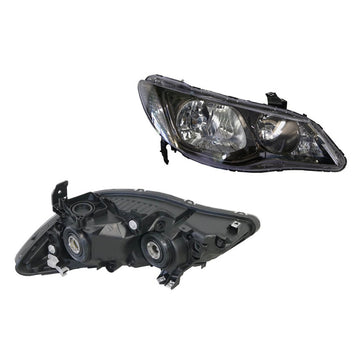 RIGHT HEAD LIGHT TO SUIT HONDA CIVIC FD SEDAN 1/2009–2/2012