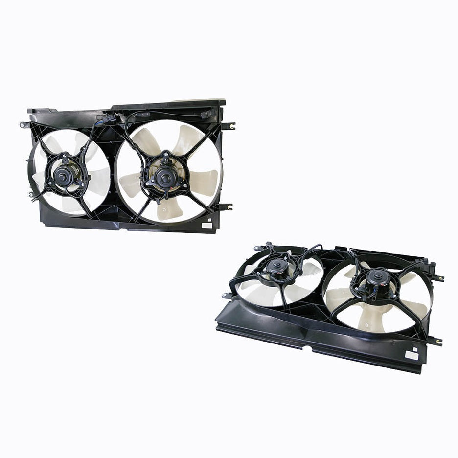 RADIATOR FAN ASSEMBLY TO SUIT HOLDEN COMMODORE VX 10/2000–9/2002