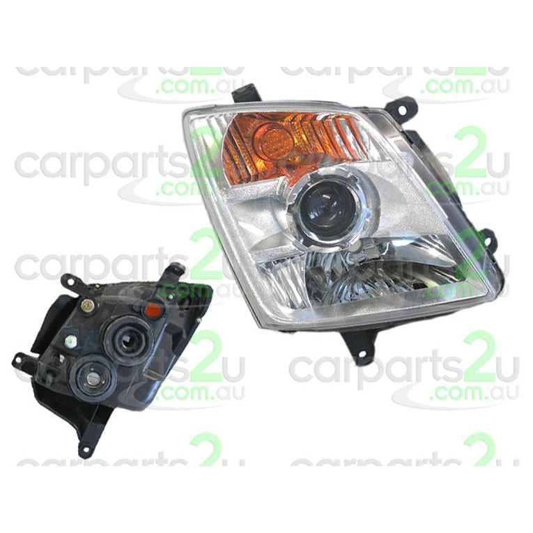 RIGHT HEAD LIGHT TO SUIT HOLDEN RODEO RA UTILITY LT LTZ 10/2006–6/2008
