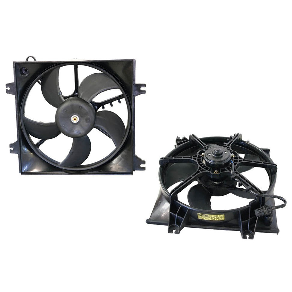 RADIATOR FAN ASSEMBLY TO SUIT HYUNDAI ACCENT LC 6/2000–2/2003