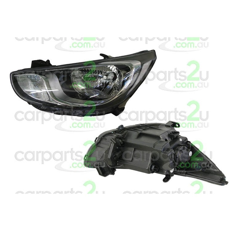 LEFT HEAD LIGHT TO SUIT HYUNDAI ACCENT RB 7/2011–10/2013