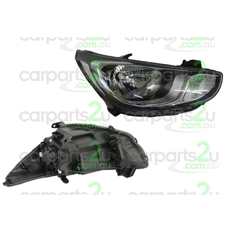 RIGHT HEAD LIGHT TO SUIT HYUNDAI ACCENT RB 7/2011–10/2013
