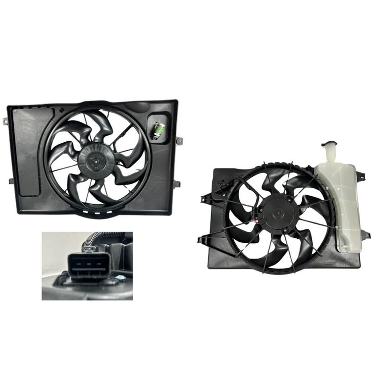 RADIATOR FAN ASSEMBLY TO SUIT HYUNDAI ELANTRA AD 2/2016–10/2018