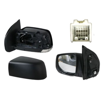 LEFT FRONT DOOR MIRROR TO SUIT ISUZU MU-X SERIES 11/2013–1/2017