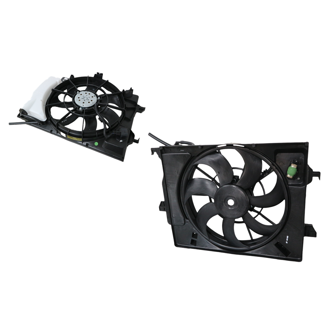RADIATOR FAN ASSEMBLY TO SUIT KIA RIO UB 8/2011–10/2014