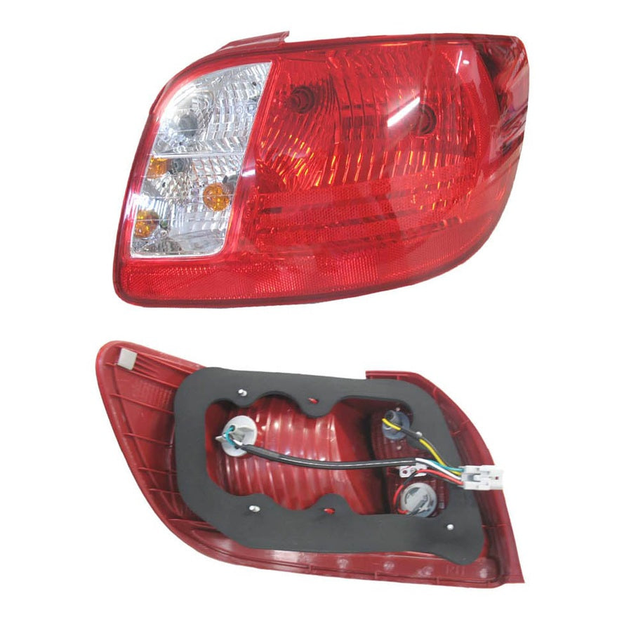 LEFT TAIL LIGHT TO SUIT KIA RIO JB SEDAN 5/2005–6/2011