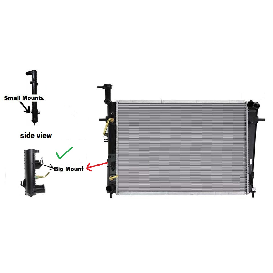 RADIATOR TO SUIT KIA SPORTAGE KM KM2 4/2005–5/2010