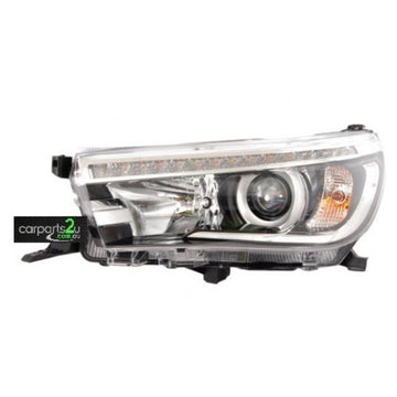 LEFT HEAD LIGHT TO SUIT TOYOTA HILUX UTILITY SR5 ROGUE RUGGED X 5/2015–5/2020
