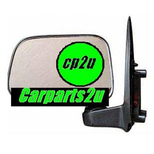 LEFT FRONT DOOR MIRROR TO SUIT TOYOTA HILUX 2WD 4WD UTILITY 8/1997–9/2001