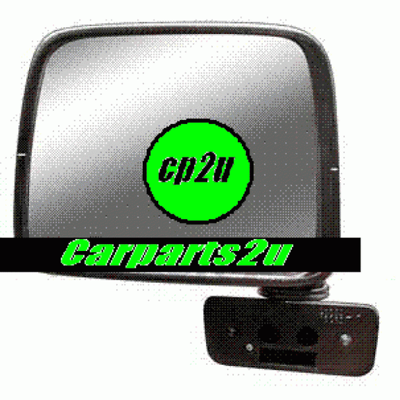 LEFT FRONT DOOR MIRROR TO SUIT NISSAN PATROL GQ Y60 8/1987–10/1997