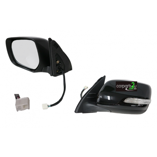 LEFT FRONT DOOR MIRROR TO SUIT TOYOTA PRADO 150 WAGON 8/2013–CURRENT