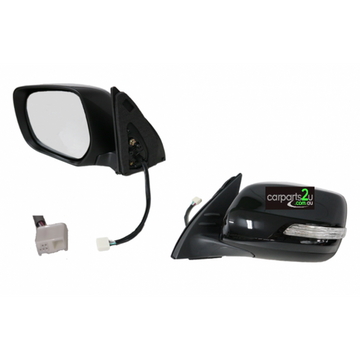LEFT FRONT DOOR MIRROR TO SUIT TOYOTA PRADO 150 WAGON 8/2013–CURRENT
