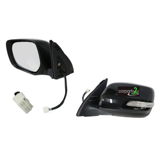 LEFT FRONT DOOR MIRROR TO SUIT TOYOTA PRADO 150 WAGON 8/2013–CURRENT