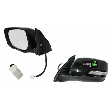 LEFT FRONT DOOR MIRROR TO SUIT TOYOTA PRADO 150 WAGON 8/2013–CURRENT