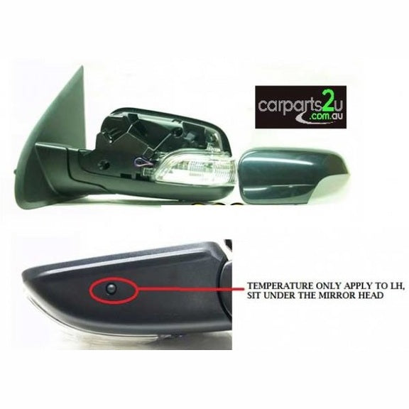 LEFT FRONT DOOR MIRROR TO SUIT FORD TERRITORY SZ WAGON 6/2011–CURRENT