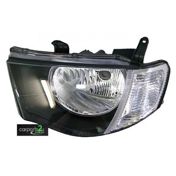 LEFT HEAD LIGHT TO SUIT MITSUBISHI TRITON MN UTILITY 9/2009–3/2015