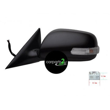 LEFT FRONT DOOR MIRROR TO SUIT TOYOTA AURION GSV40 SEDAN 10/2006–8/2009