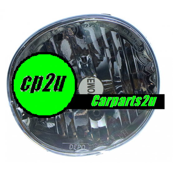 LEFT FOG LIGHT TO SUIT TOYOTA RAV 4 XA20 8/2003–10/2005