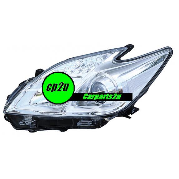 LEFT HEAD LIGHT TO SUIT TOYOTA PRIUS ZVW30 1/2012–2/2016