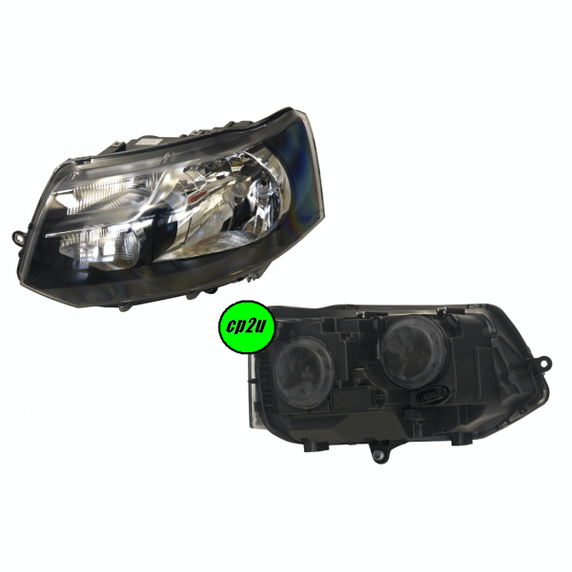 LEFT HEAD LIGHT TO SUIT VOLKSWAGEN TRANSPORTER T5 10/2009–12/2015