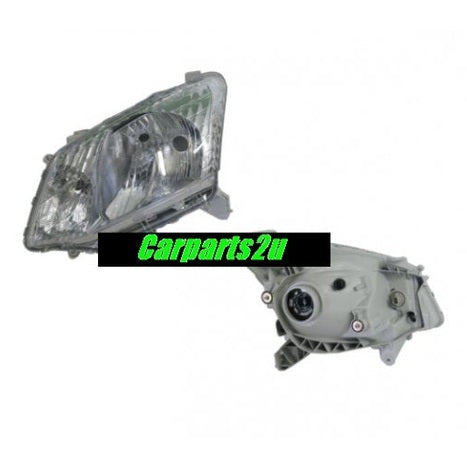LEFT HEAD LIGHT TO SUIT ISUZU D-MAX UTILITY EX SX 6/2012–1/2017