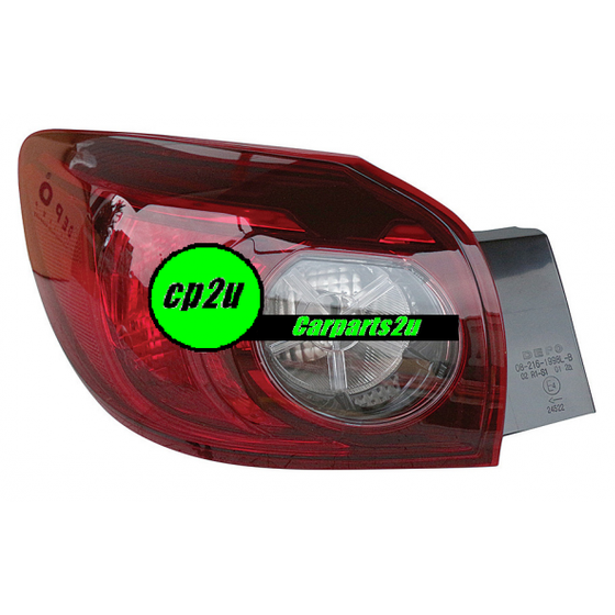 LEFT TAIL LIGHT TO SUIT MAZDA 3 BN 5 DOOR HATCH NEO MAXX TOURING 8/2016–1/2019