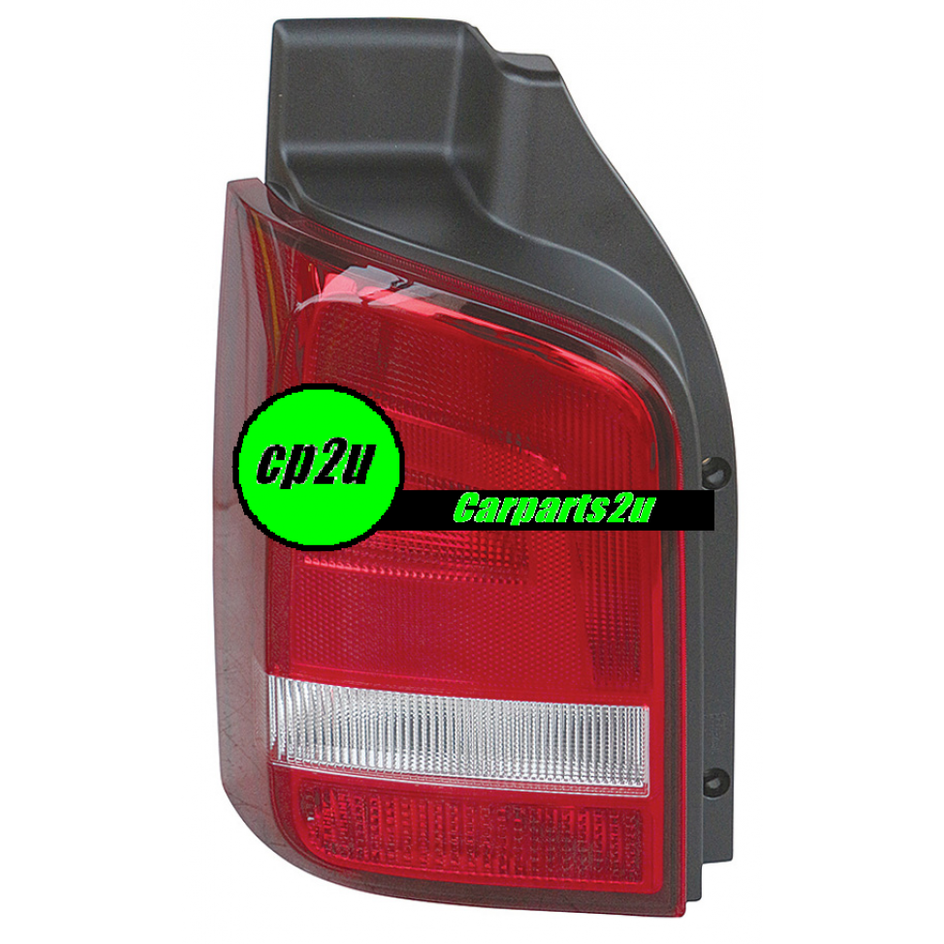 LEFT TAIL LIGHT TO SUIT VOLKSWAGEN CARAVELLE T5 3/2010–12/2015