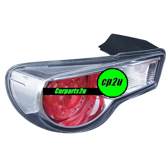 LEFT TAIL LIGHT TO SUIT TOYOTA 86 ZN6R 2 DOOR COUPE 4/2012–10/2016