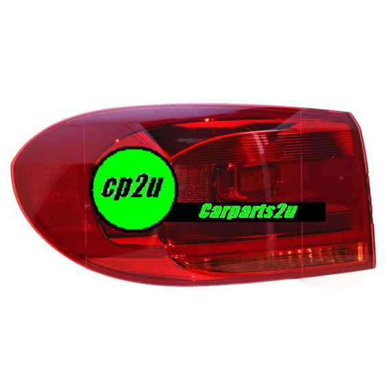 LEFT TAIL LIGHT TO SUIT VOLKSWAGEN TIGUAN 5N 5/2011–9/2016