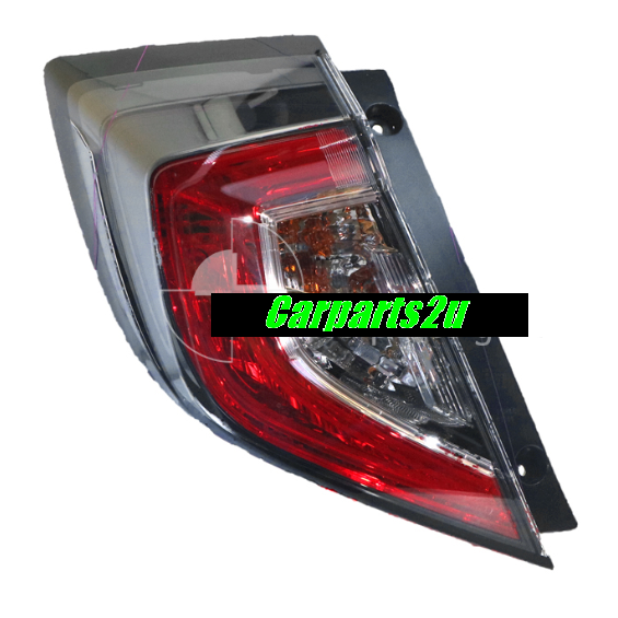 LEFT TAIL LIGHT TO SUIT HONDA CIVIC FK 5 DOOR HATCH 5/2017–10/2021