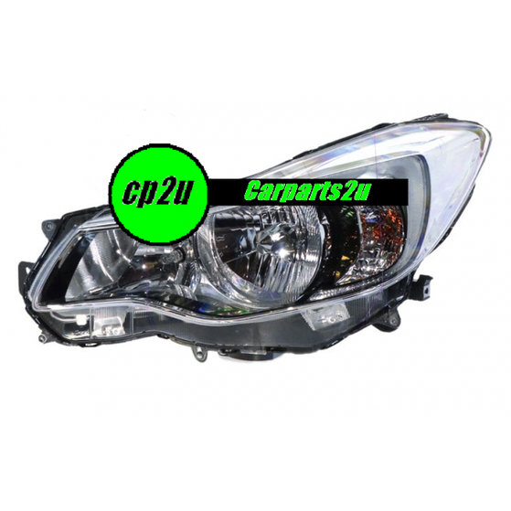 LEFT HEAD LIGHT TO SUIT SUBARU XV G4 5 DOOR HATCH 12/2015–5/2017
