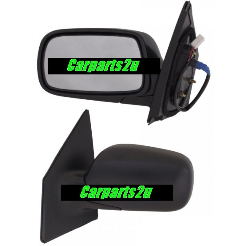LEFT FRONT DOOR MIRROR TO SUIT TOYOTA ECHO HATCH SEDAN 3/1999–12/2002
