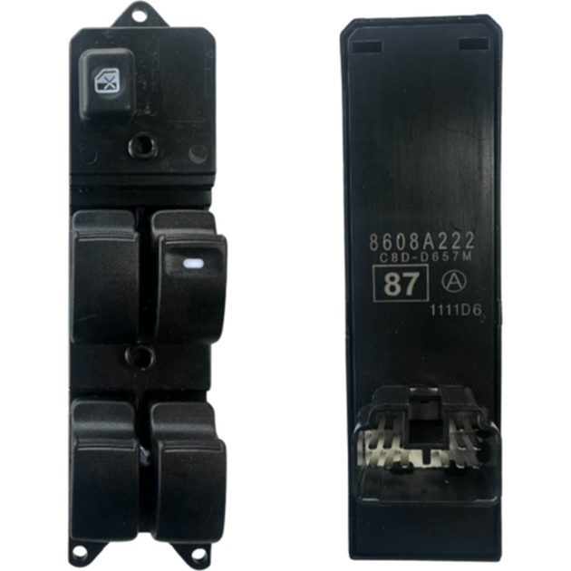 RIGHT WINDOW SWITCH TO SUIT MITSUBISHI LANCER CF 11/2015–12/2017