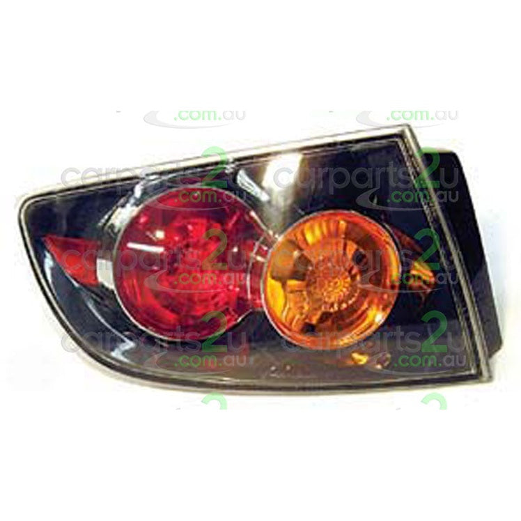 LEFT TAIL LIGHT TO SUIT MAZDA 3 BK SEDAN SP23 9/2003–6/2006