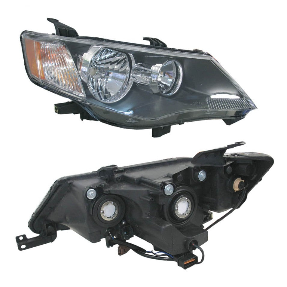 RIGHT HEAD LIGHT TO SUIT MITSUBISHI OUTLANDER ZG WAGON 11/2006–10/2009