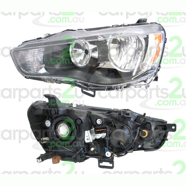 LEFT HEAD LIGHT TO SUIT MITSUBISHI OUTLANDER ZH WAGON 10/2009–10/2012