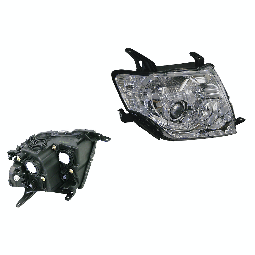 RIGHT HEAD LIGHT TO SUIT MITSUBISHI PAJERO NS NT NW NX 7/2006–9/2011