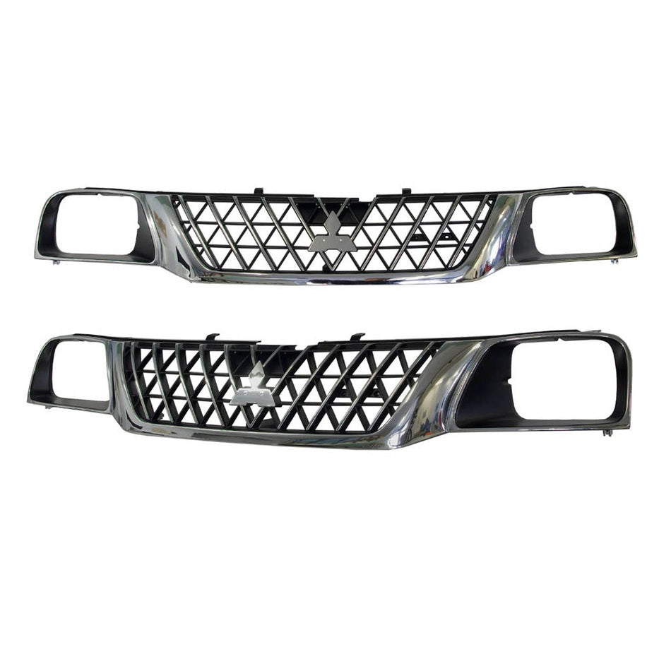 GRILLE TO SUIT MITSUBISHI TRITON MK UTILITY 6/2001–6/2006
