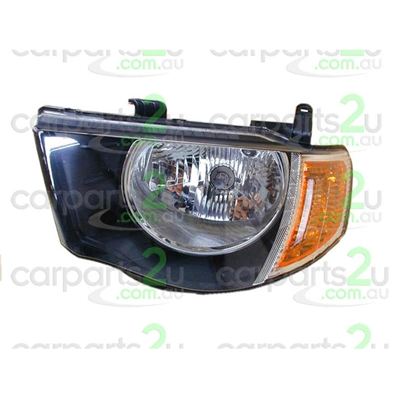 LEFT HEAD LIGHT TO SUIT MITSUBISHI TRITON ML UTILITY GLS GLX-R VR 6/2006–8/2009