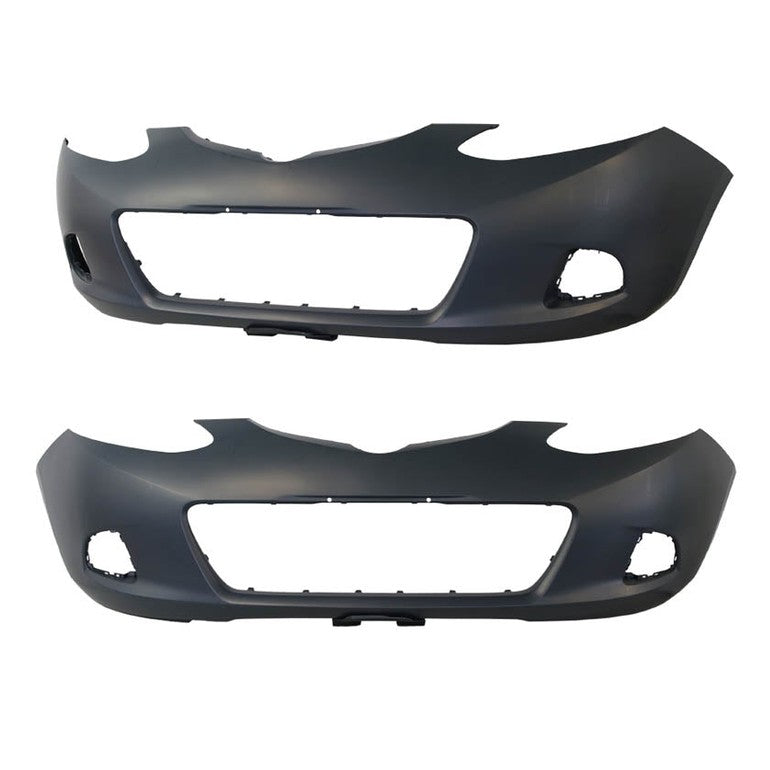 FRONT BUMPER TO SUIT MAZDA 2 DE 9/2007–5/2010