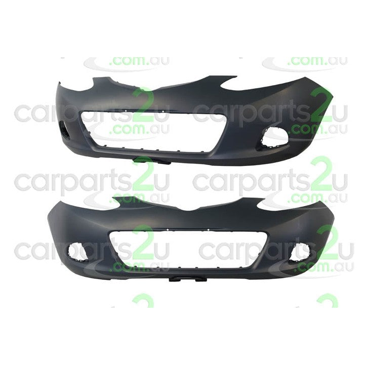 FRONT BUMPER TO SUIT MAZDA 2 DE 9/2007–5/2010