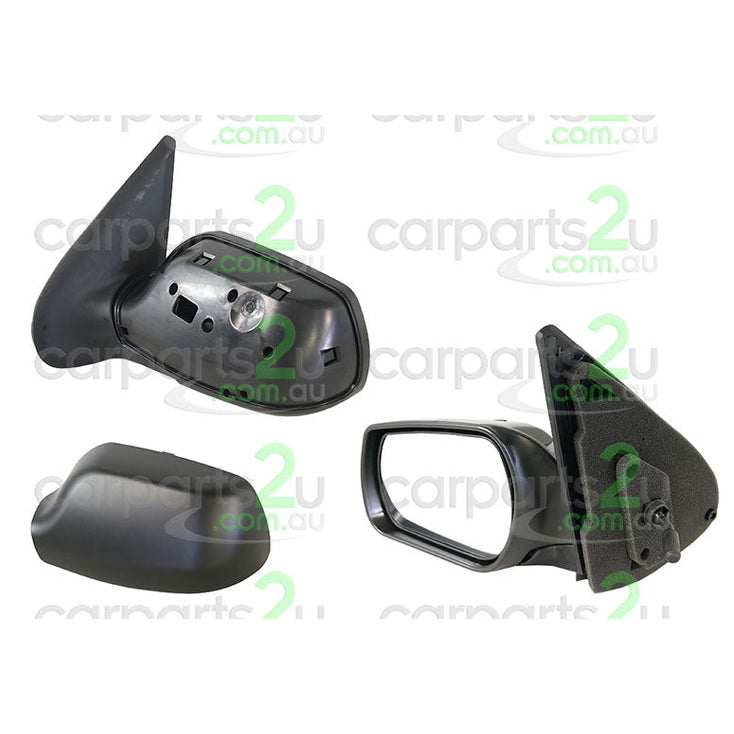 LEFT FRONT DOOR MIRROR TO SUIT MAZDA 2 DY 5 DOOR HATCH 10/2002–9/2007