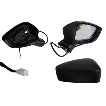 RIGHT FRONT DOOR MIRROR TO SUIT MAZDA 2 DJ 10/2014–3/2017