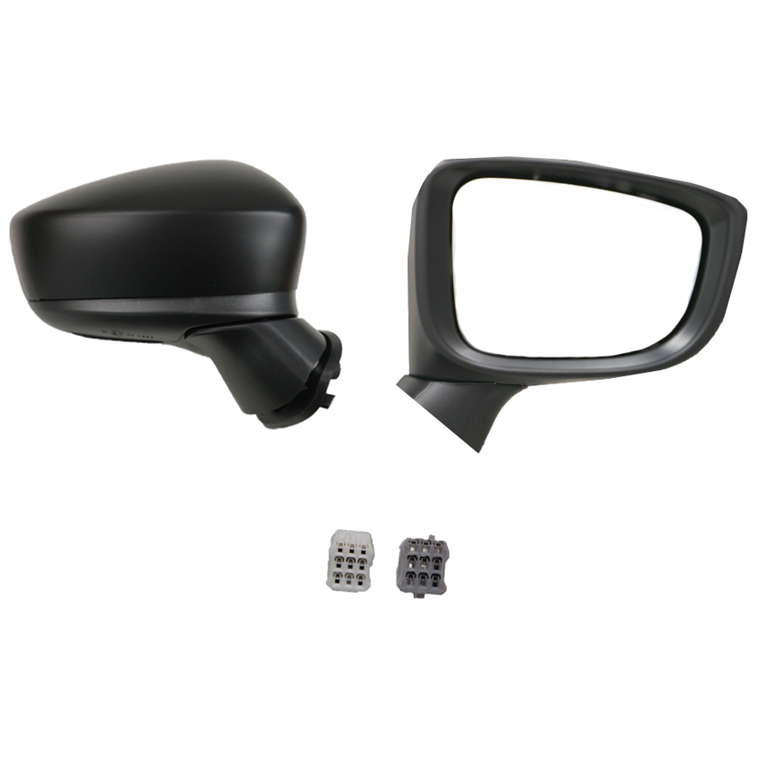 RIGHT FRONT DOOR MIRROR TO SUIT MAZDA 3 BM 1/2014–7/2016