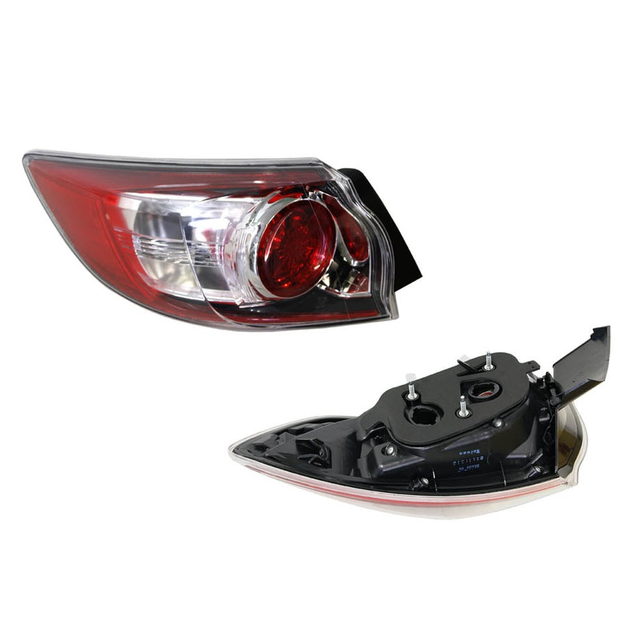 LEFT TAIL LIGHT TO SUIT MAZDA 3 BL 5 DOOR HATCH NEO MAXX SPORT 4/2009–12/2013